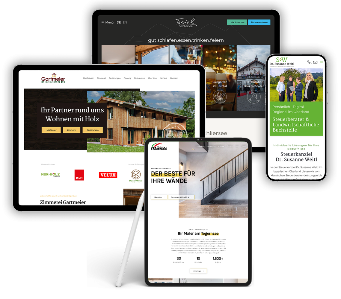 GIPFELFORMER Unternehmensauftritte, Websites, Corporate Design, Marketing