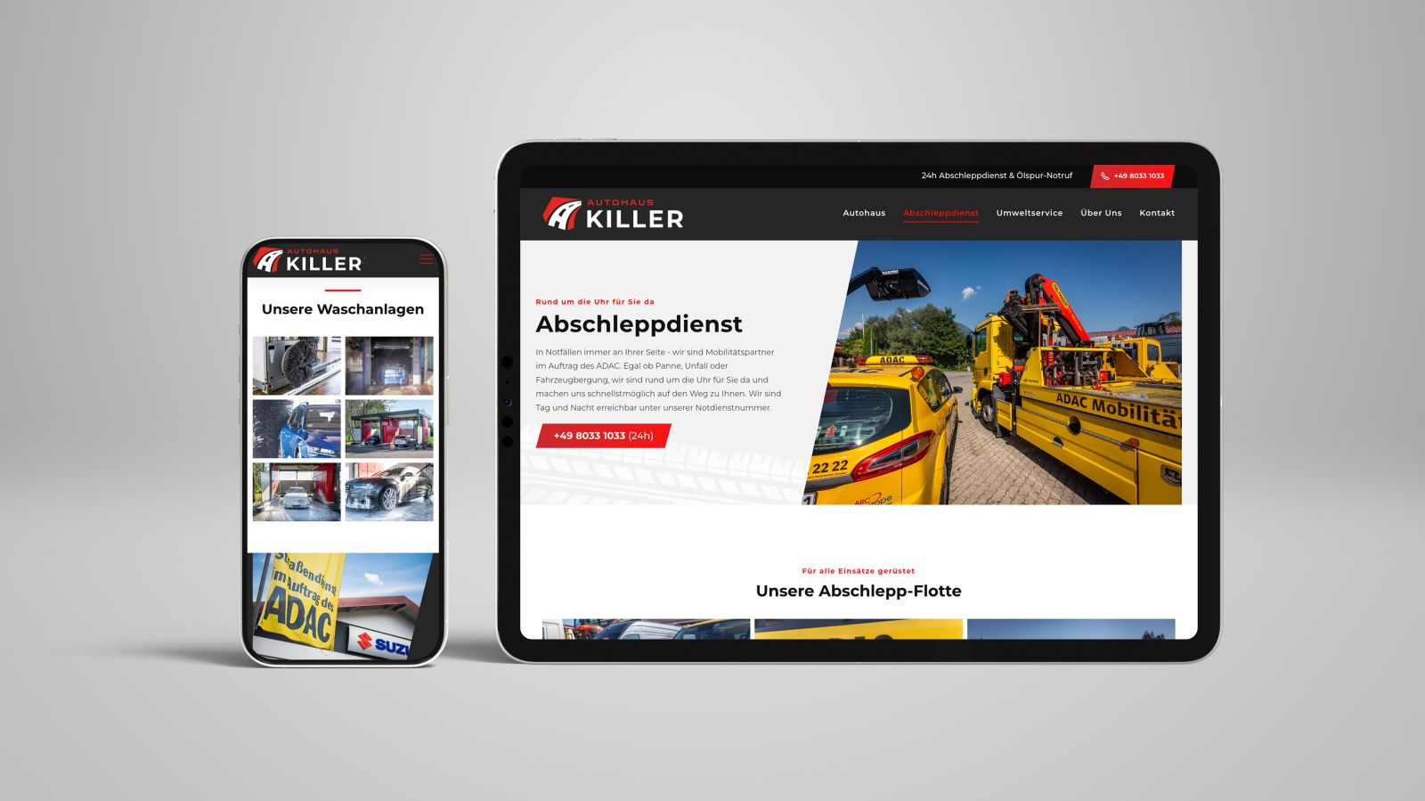 Website Autohaus Killer